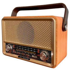 MLAB - Radio Portátil Bluetooth Retro Grosseto 9142