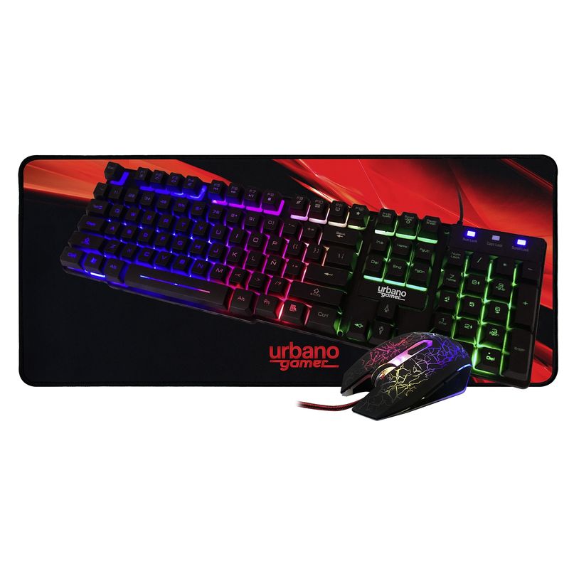 URBANO DESIGN - Kit Gamer 3 En 1 Urbano Design