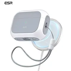 ESR - Carcasa Funda Orbit Hybrid Para AirPods Pro 1 y 2 Blanco