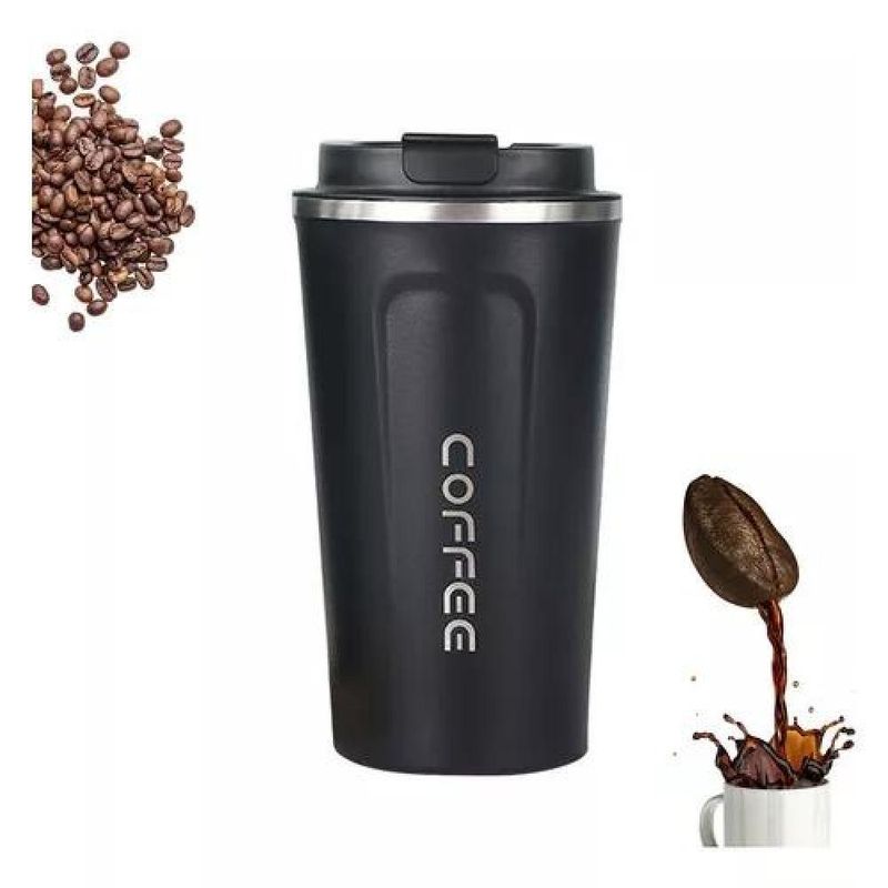 GENERICO - Botella Térmica De Café De Acero Inoxidable Agua Té Caliente