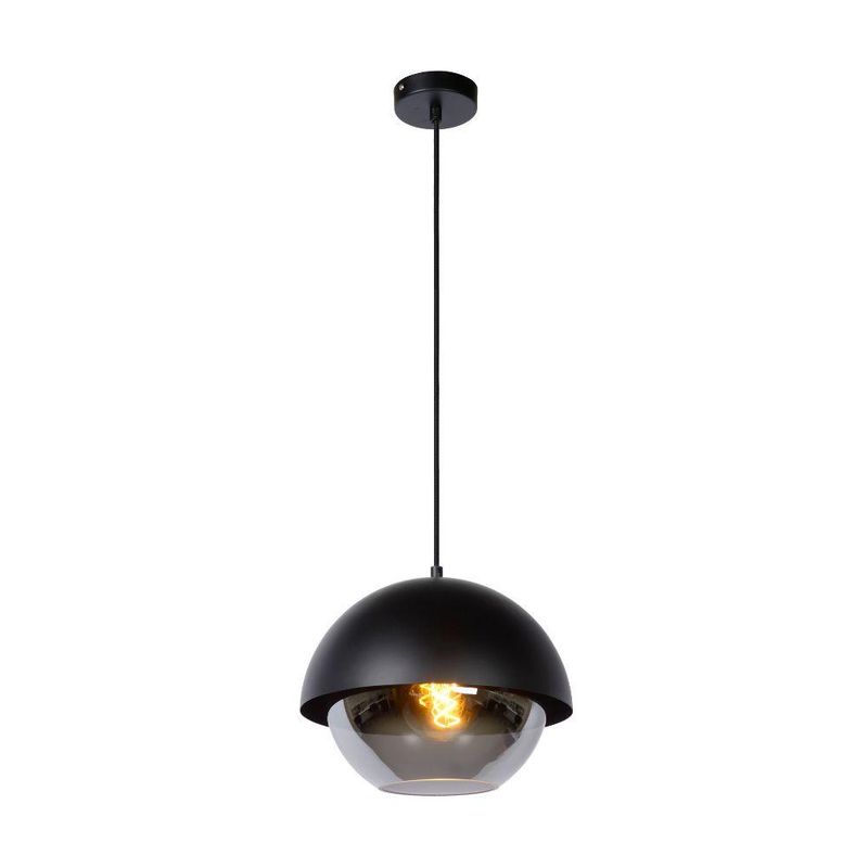 BOSCO - LAMPARA COLGANTE COOPER NEGRO 1XE27 Ø30cm - Negro