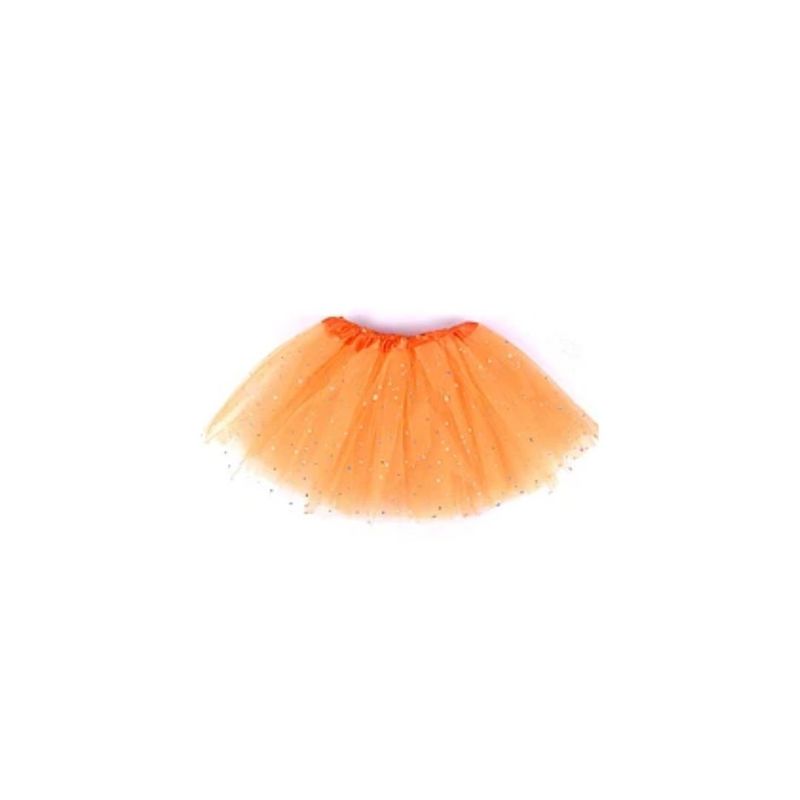 GENERICO - Tutu De Estrellas 30cm Naranja