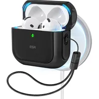 Carcasa Funda Orbit Hybrid Para Air Pods 4 2024 Negro
