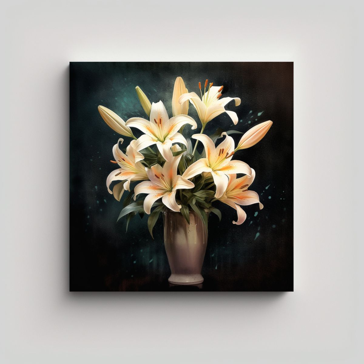 GENERICO - Cuadro Moderno Duradero: Elegante Acuarela De 80x80 Cm