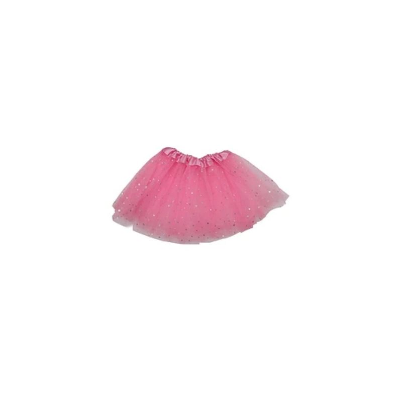 GENERICO - Tutu De Estrellas 30cm Rosado