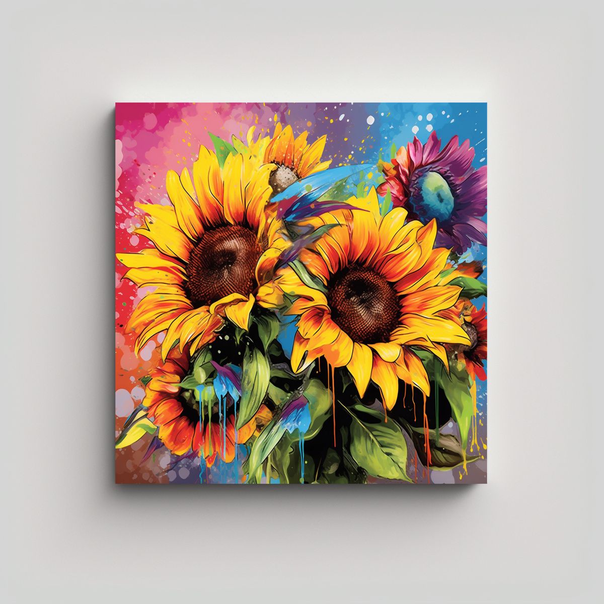 GENERICO - Diseño De Arte PhD: Cuadro Decorativo Con 60x60 Cm