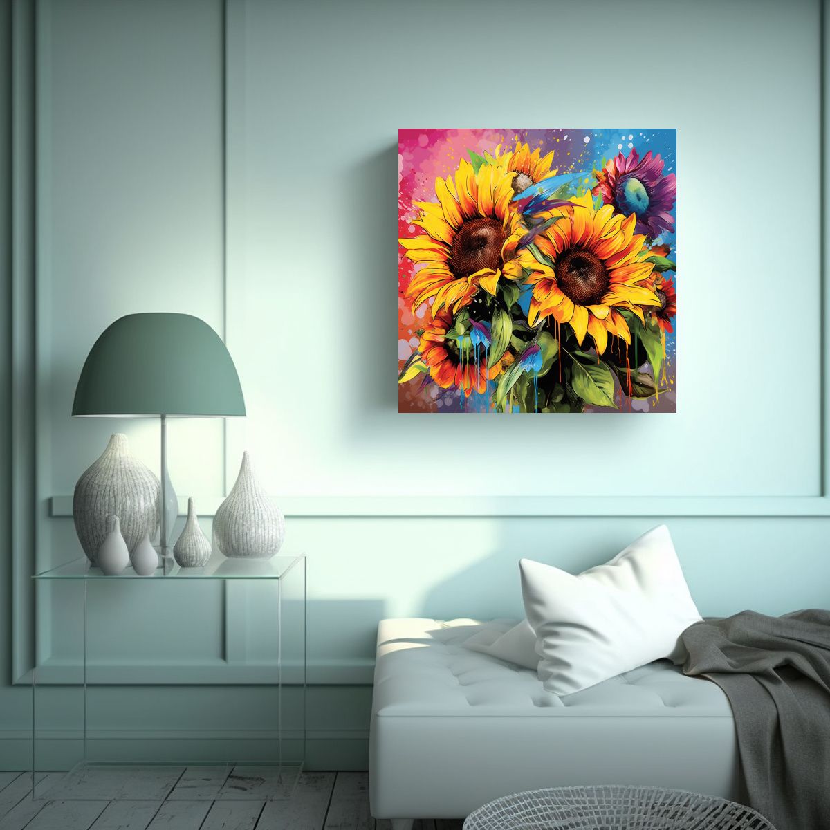 GENERICO - Diseño De Arte PhD: Cuadro Decorativo Con 60x60 Cm