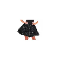 GENERICO - Tutu De Estrellas 30cm Negro