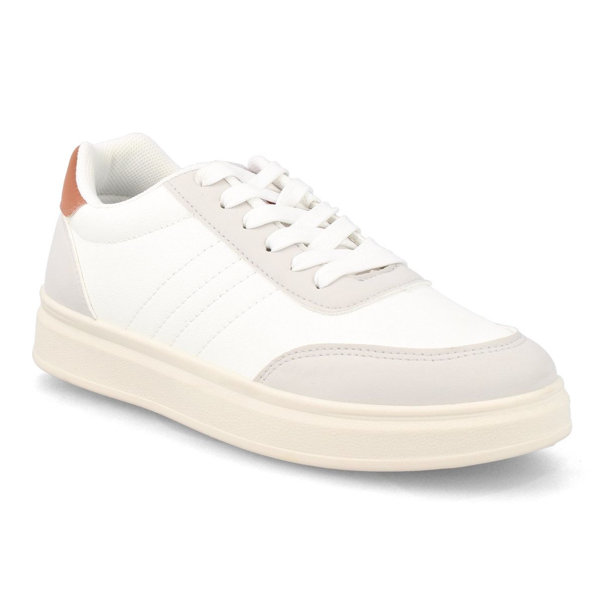 NORTH STAR - Zapatilla Mujer North Star New Skater  Blanco-Gris