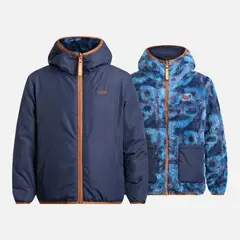 LIPPI - Chaqueta Niño Two-Faces Hoody Jacket Print Azul