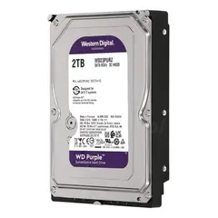 WESTERN DIGITAL - Disco Hdd Interno 2tb 3.5 Seguridad Purple