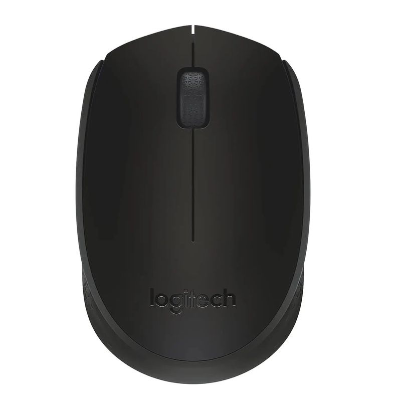 LOGITECH - Mouse Logitech M170 Inalámbrico Negro