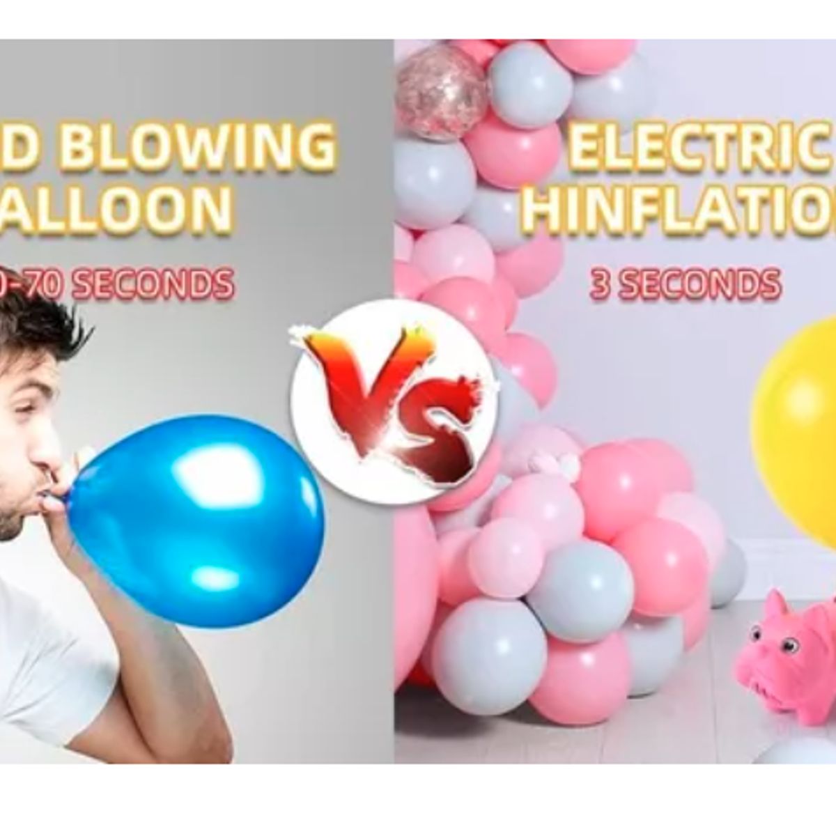 GENERICO - Maquinas Para Inflar Globos Arco Inflador De Globo Electrico