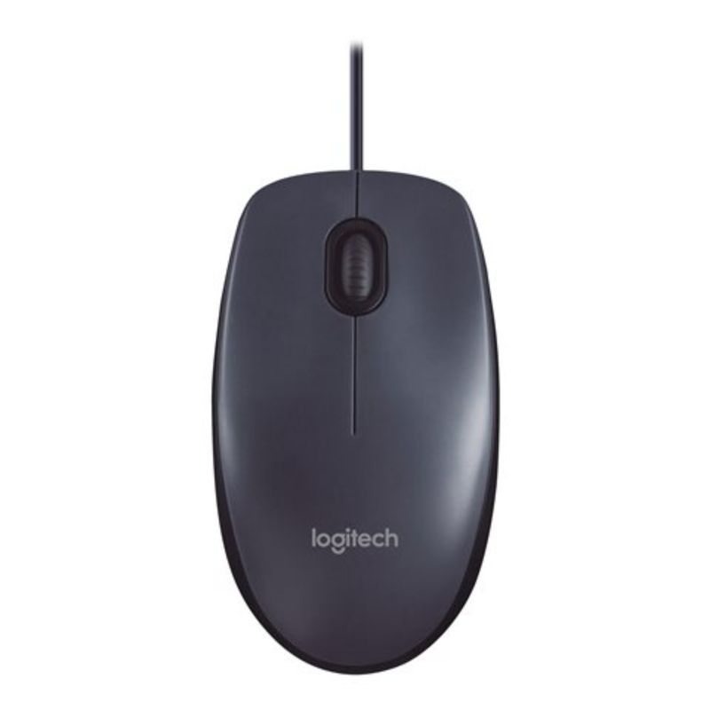 LOGITECH - Mouse Logitech M100 USB Gris