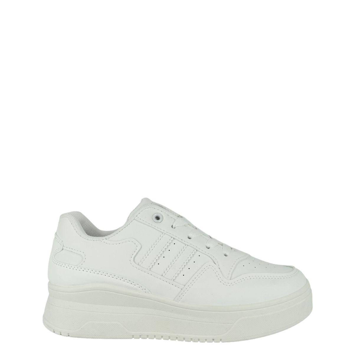 ALQUIMIA - Zapatilla Escolar Mujer Blanco Cata Alquimia