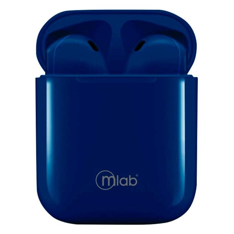 MLAB - Audífonos Bluetooth Air Charge Touch Azul Mlab 8916 In-Ear MLAB