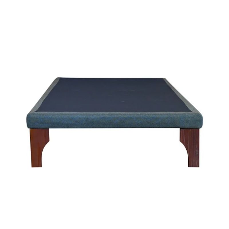 BLOCCARE - Base de Cama 1 Plaza L200 cm patas 24 cm. Refuerzo Colchon V.Elastico