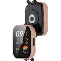 GENERICO - Protector Carcasa Vidrio Para Redmi Watch 3 Active Rosado