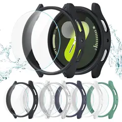 GENERICO - Protector Carcasa Glass Galaxy Watch 7 40mm Negro