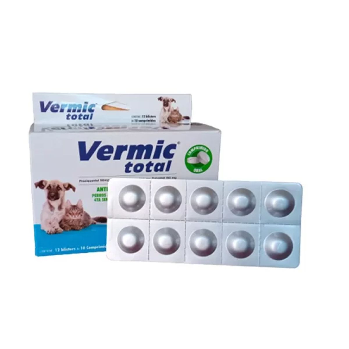 GENERICO - Vermic Total Sachet 10 comprimidos