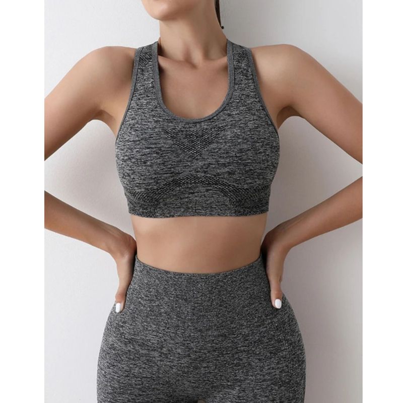 MPROPIA - Conjunto Deportivo Mujer Yoga Sin Costura Levanta Realza Cola 770