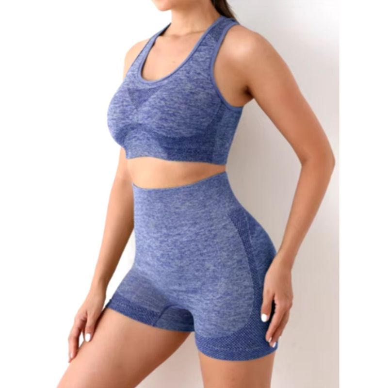 MPROPIA - Conjunto Deportivo Mujer Yoga Sin Costura Levanta Realza Cola 770