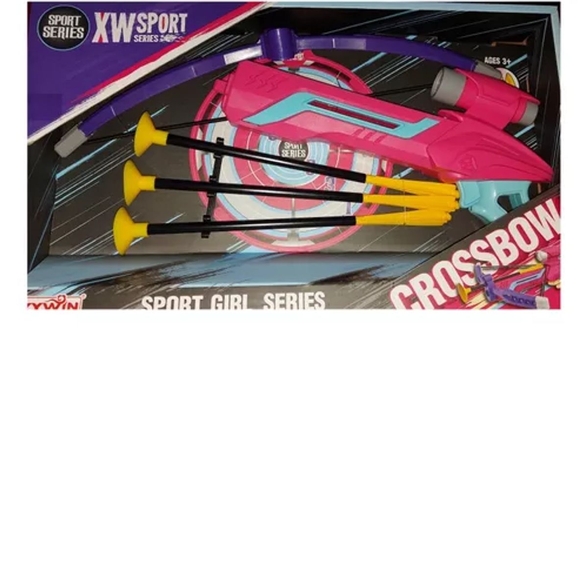 GENERICO - Set Ballesta Juguete Para Niños Con Mira