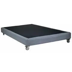 BLOCCARE - Base De Cama 1 Plaza Box 13 cm largo 190 cm con rueda pyton