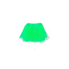 GENERICO - Tutu Verde Con Lentejuelas 30cm