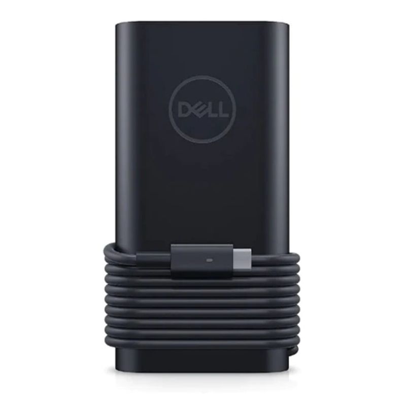 DELL - Adaptador de CA Dell 65 W USB-C con cable de alimentación - Negro