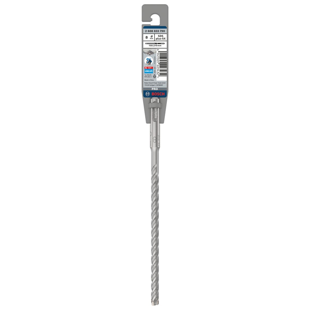 BOSCH - Broca para concreto 8mm SDD Plus-5X 150-210 Bosch