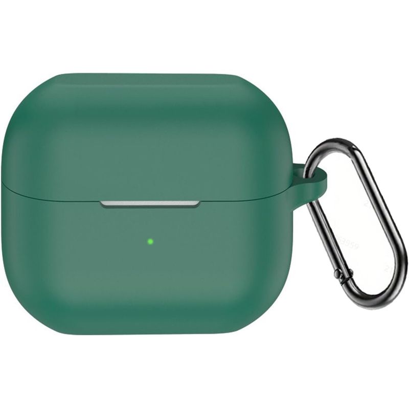 GENERICO - Carcasa Funda Para Galaxy Buds 3 / 3 Pro Silicona Verde