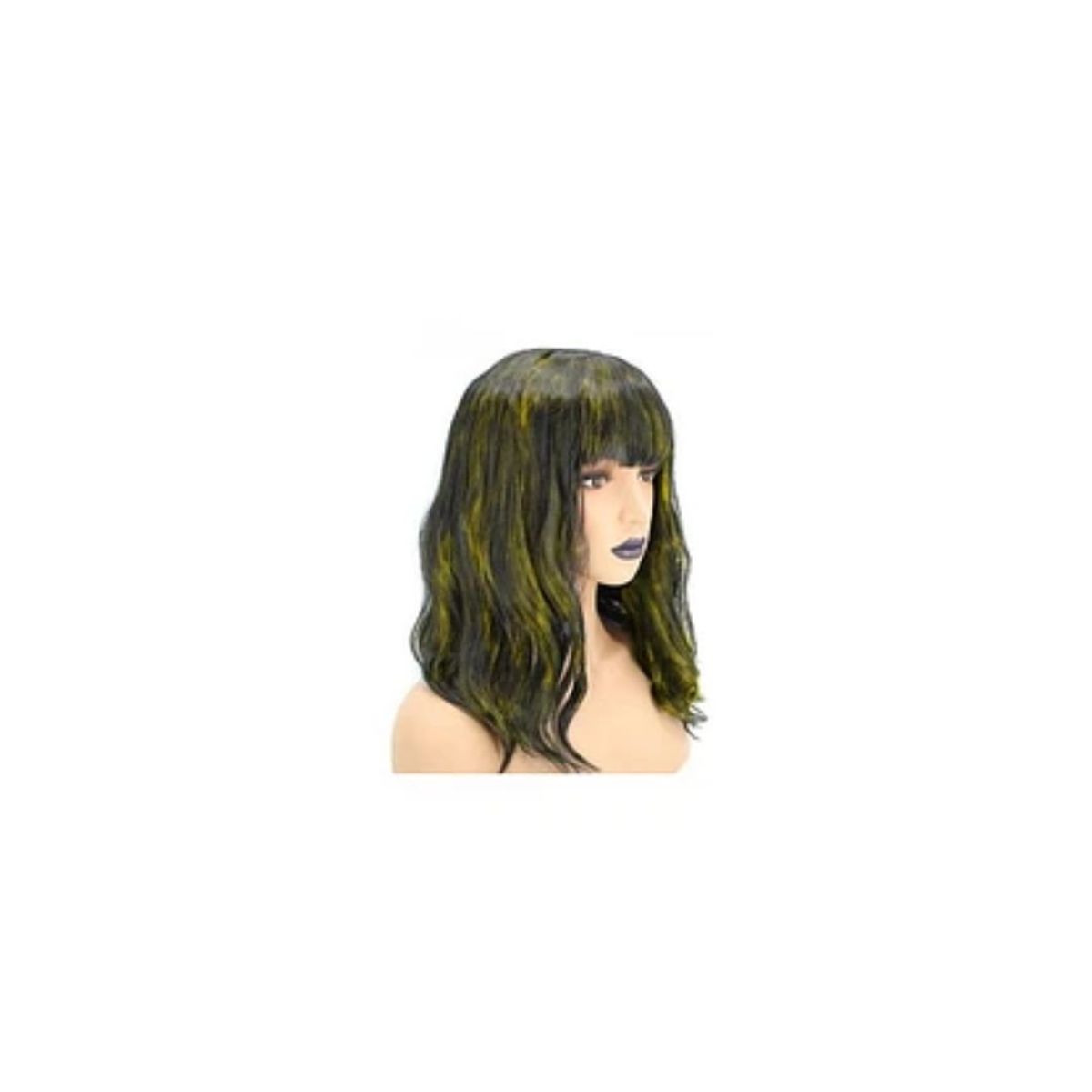 GENERICO - Peluca Lisa NegraOro