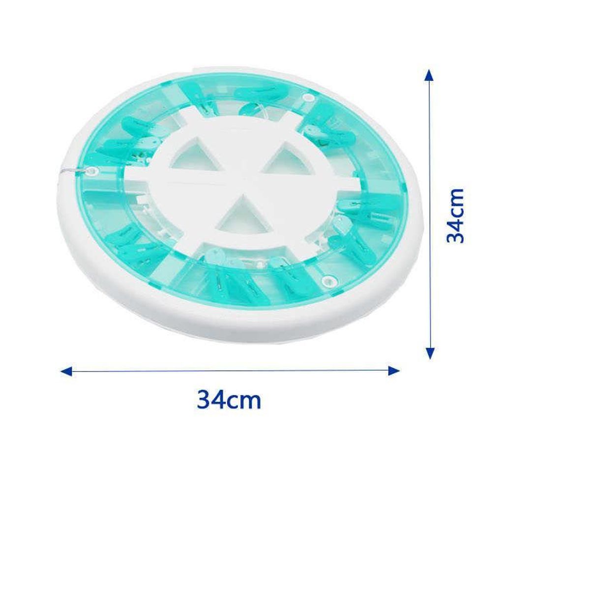 GENERICO - Colgador de ropa plegable para calcetines