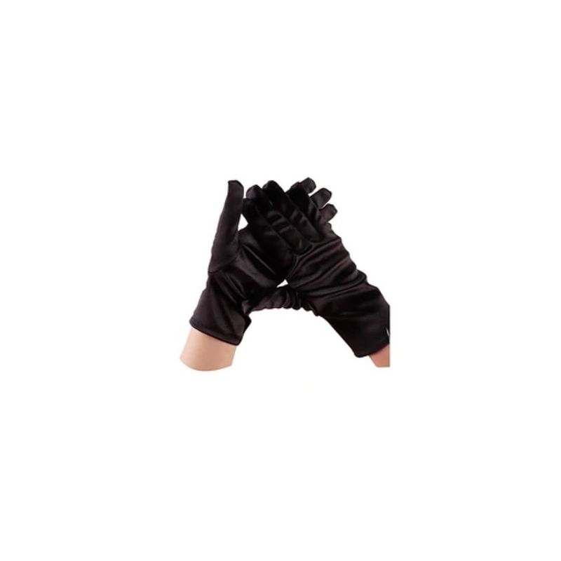 GENERICO - Guantes Pequeños Negros 7x23cm