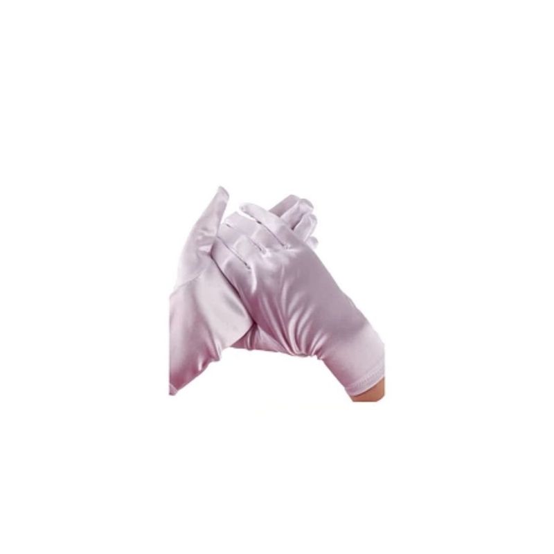 GENERICO - Guantes Pequeños Blancos 7x23cm