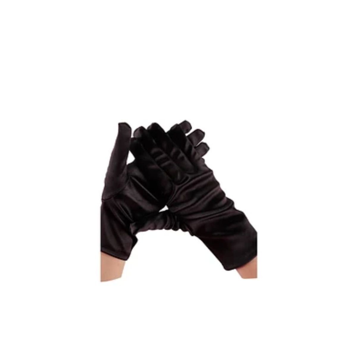 GENERICO - Guantes Pequeños Negros 7x32cm