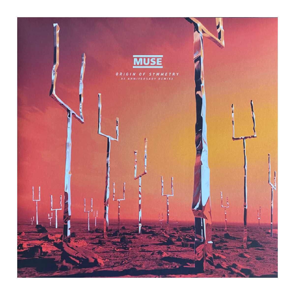 GRUPO LASER DISC - VINILO MUSE ORIGIN OF SYMMETRY XX ANIVERSARY REMIXX 2LP