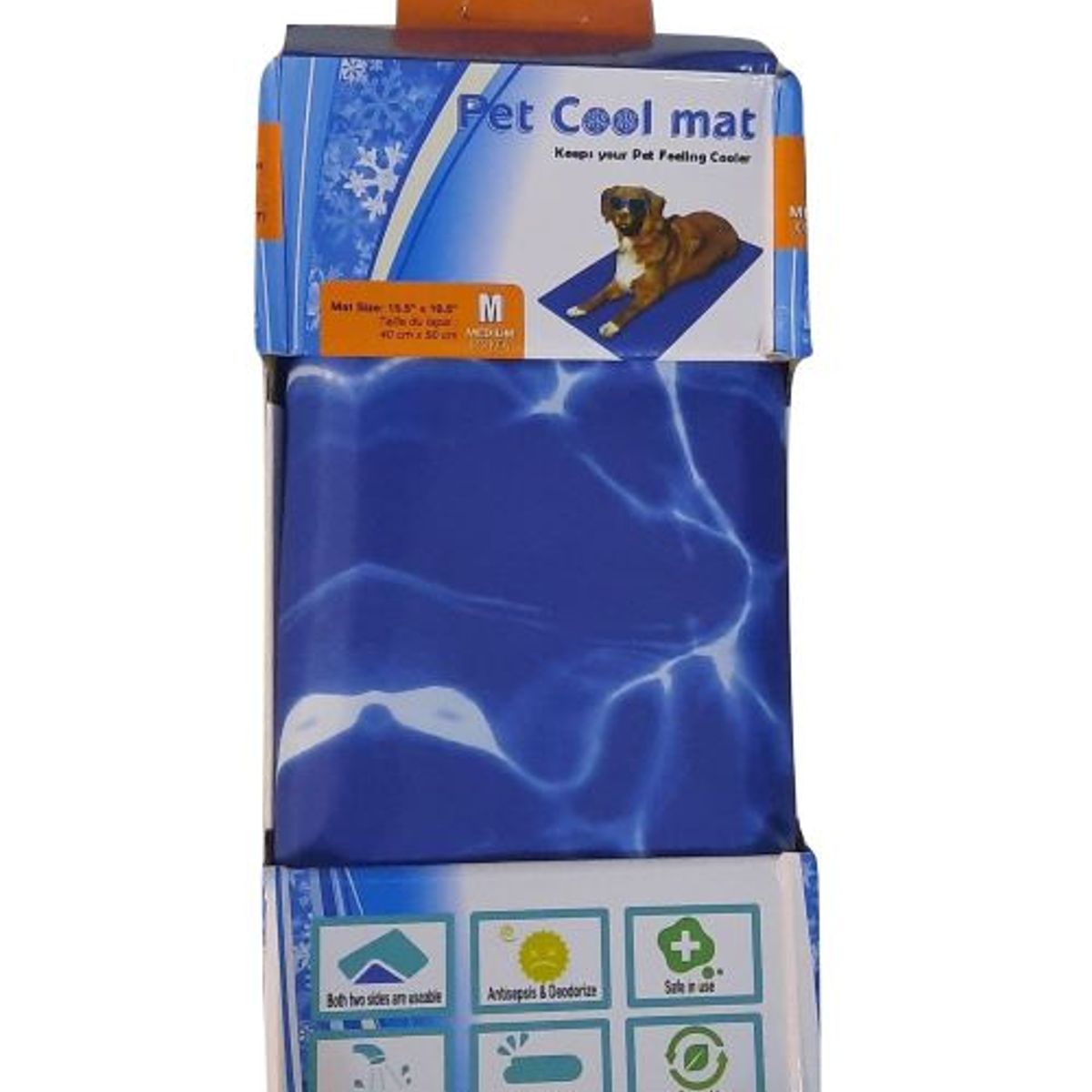 GENERICO - Manta Gel frio Refrescante para Perros Talla M