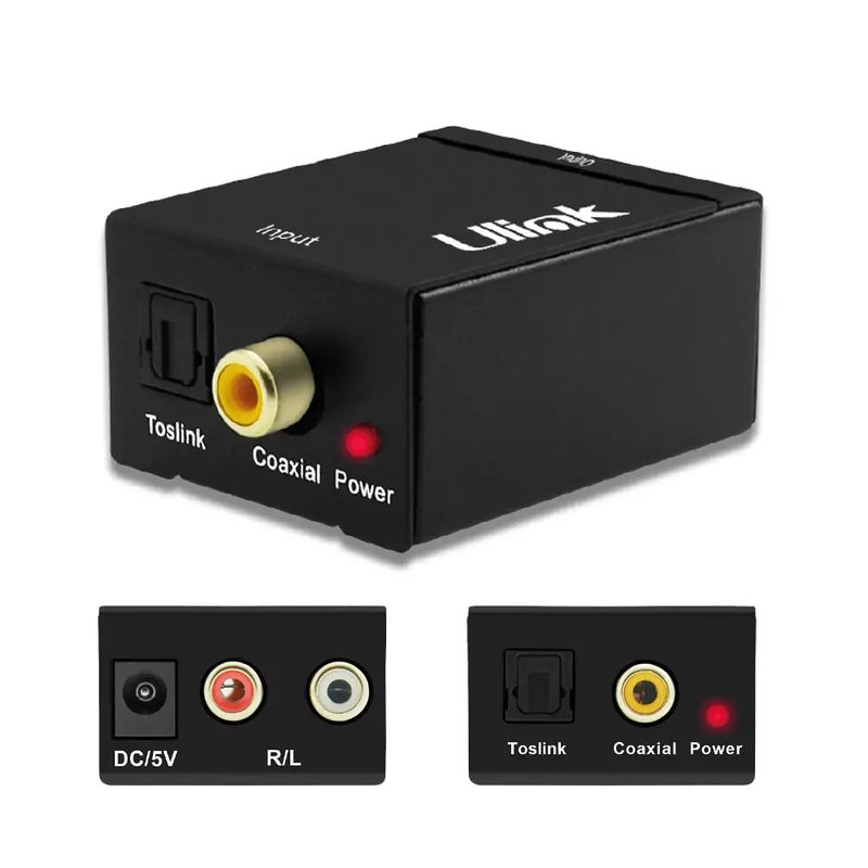 ULINK - Conversor de audio digital a RCA  mod UL-DGRCA