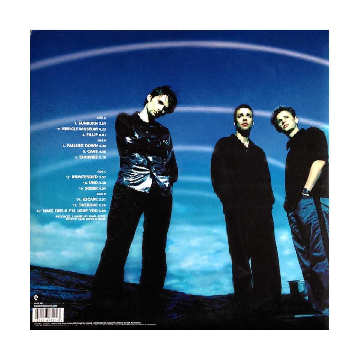 GRUPO LASER DISC - VINILO MUSE SHOWBIZ 2LP