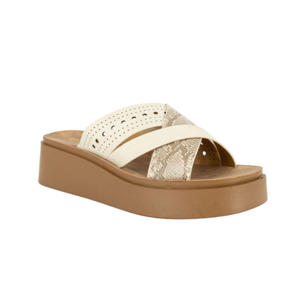 ALQUIMIA - Sandalia Mujer Hueso Farga Alquimia