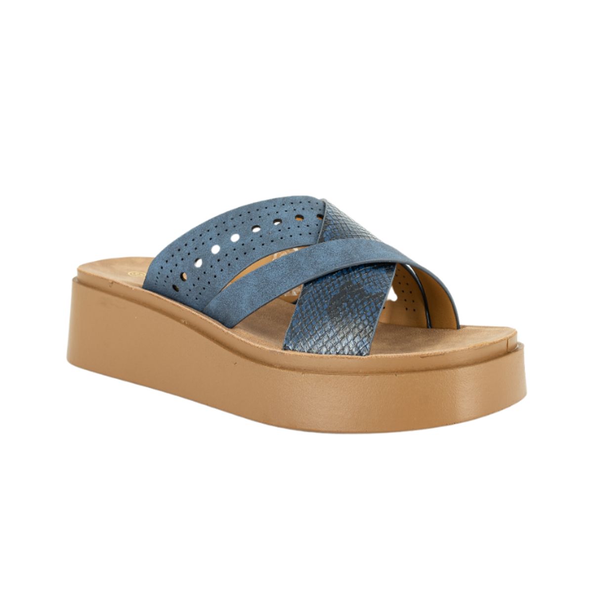ALQUIMIA - Sandalia Mujer Azul Farga Alquimia