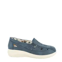 PASSER - Mocasin Mujer Azul Lina