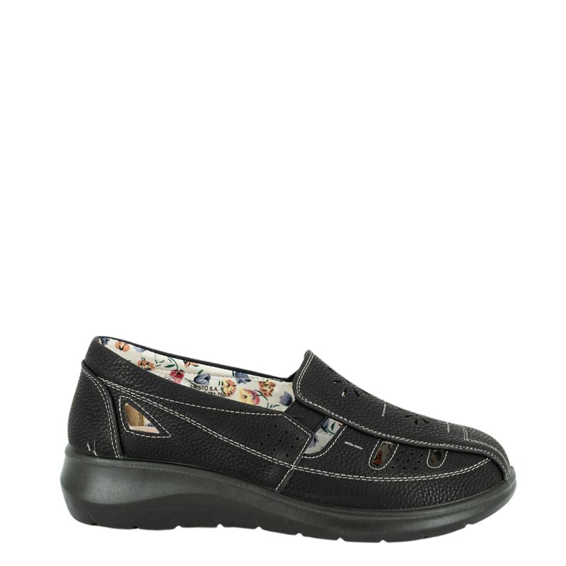 PASSER - Mocasin Mujer Negro Lina Passer