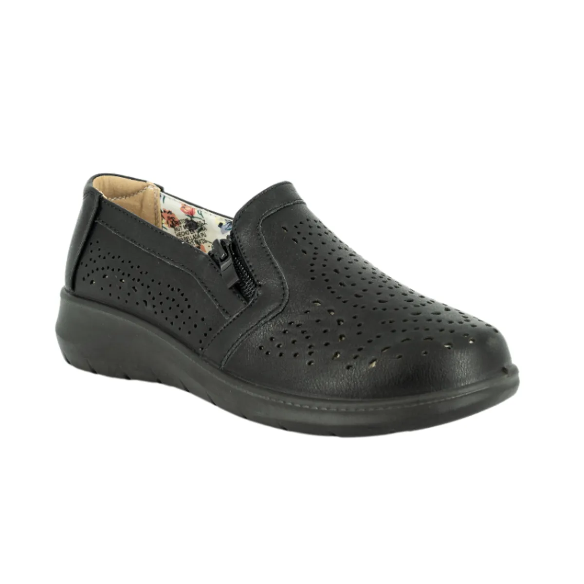 PASSER - Mocasin Mujer Negro Nuvia Passer