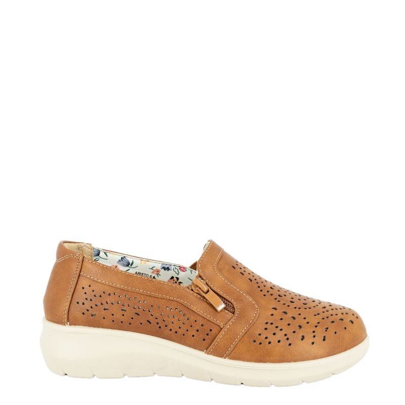 PASSER - Mocasin Mujer Caramelo Nuvia Passer