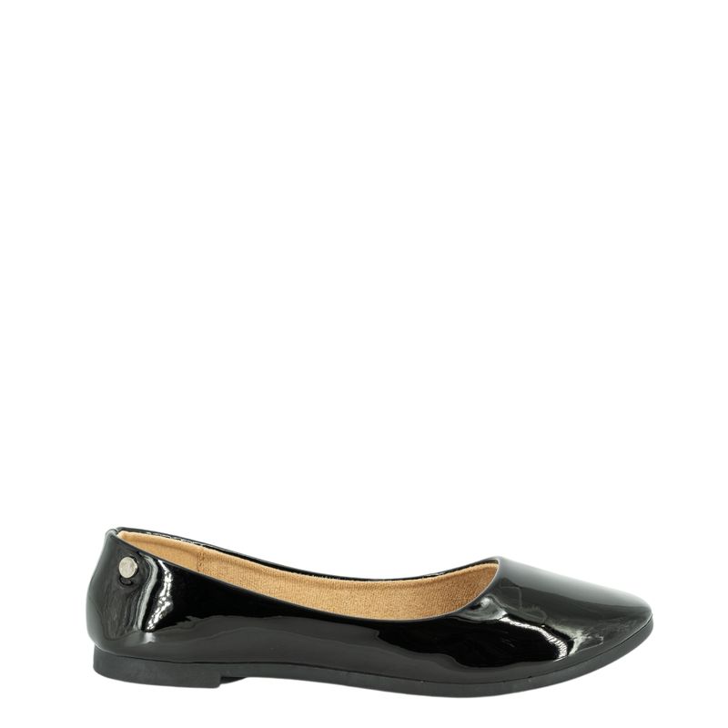 ALQUIMIA - Ballerina Mujer Negro Charol Sant Alquimia