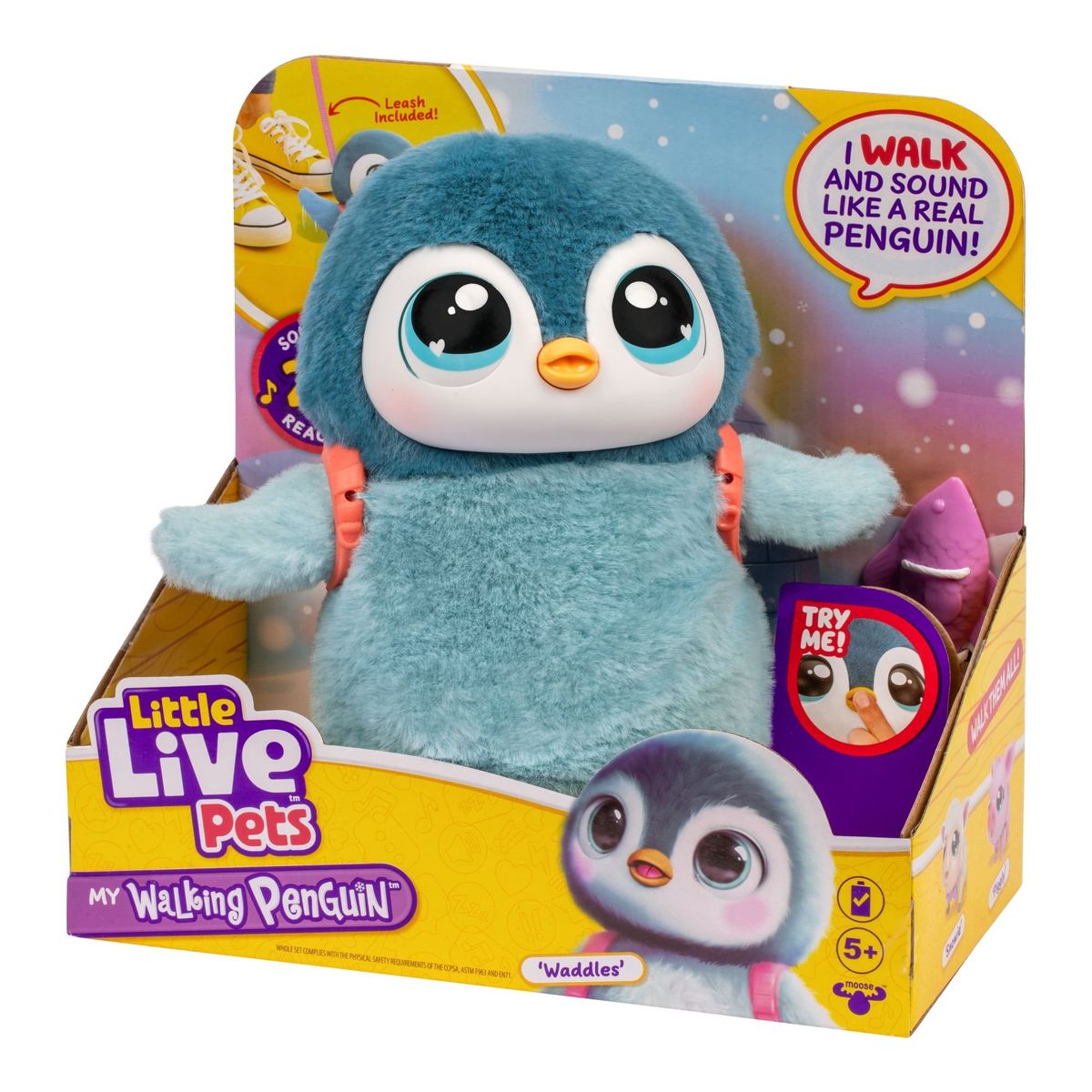 LITTLE LIVE PETS - Little Live Pets Mi Mascota Pingüino