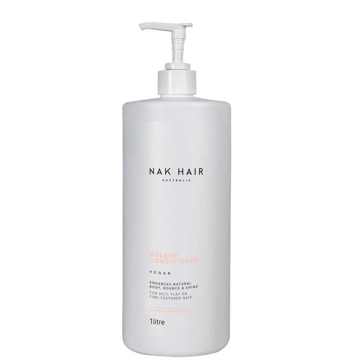 NAK HAIR AUSTRALIA - Acondicionador volume 1Lt Nak Hair Australia